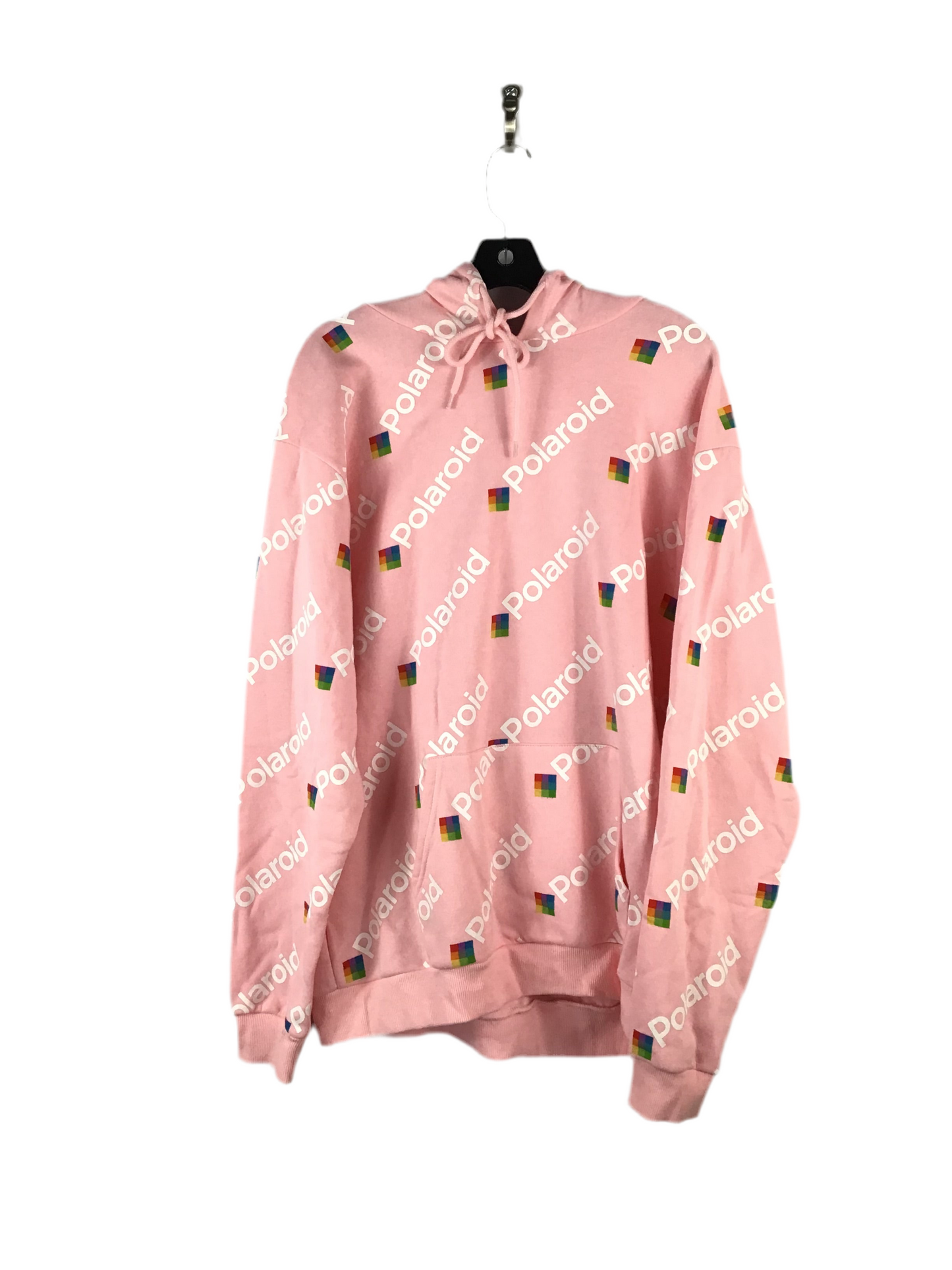 Sweatshirt Hoodie By Clothes Mentor In Pink, Size: L