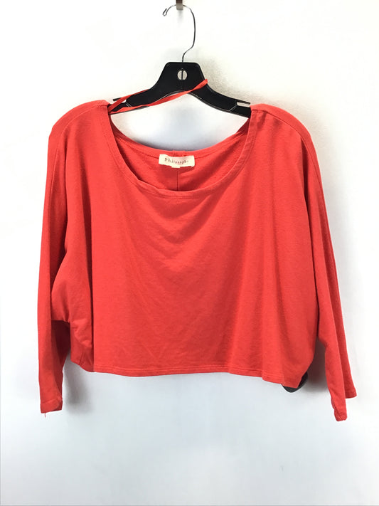 Top Long Sleeve Basic By Philosophy  Size: M