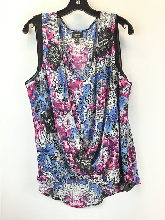 Blouse Sleeveless By Nicole By Nicole Miller  Size: Xl
