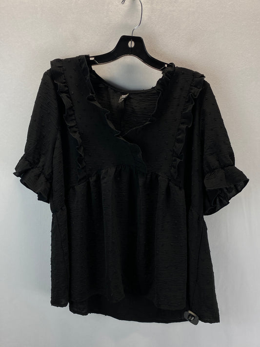 Top Short Sleeve By Shein  Size: 1x