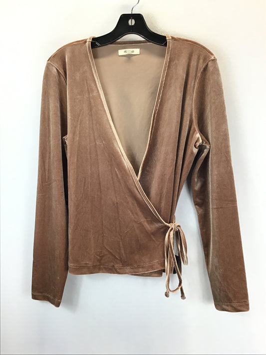 Top Long Sleeve By Madewell  Size: M