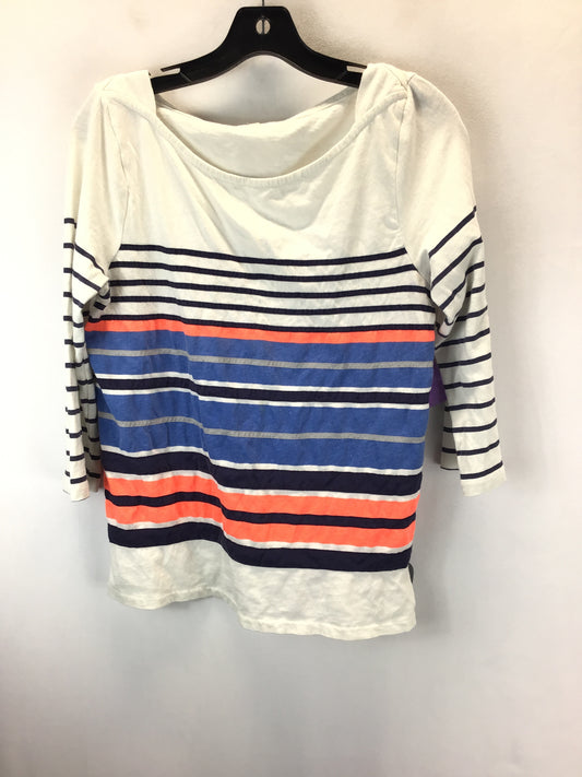 Top 3/4 Sleeve By J Crew  Size: L